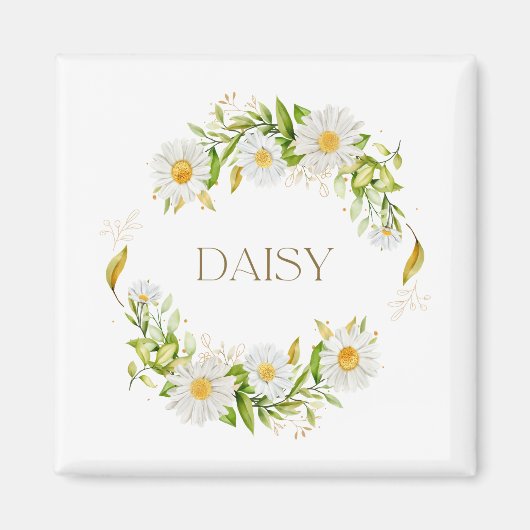 Daisy Blume Magnet für April (3) (Vorne)