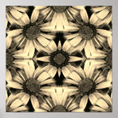 Daisy Blume Mirror Sepia Abstrakt Poster (Vorne)
