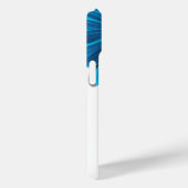 Daisy Blume mit Blue Petals Case-Mate iPhone Hülle (Rückseite / Rechts)