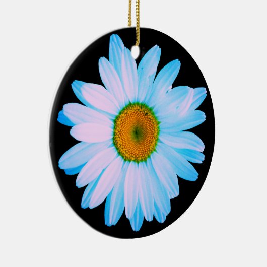 Daisy Blume mit White Petals Keramik Ornament (Rechts)