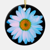 Daisy Blume mit White Petals Keramik Ornament (Vorne)