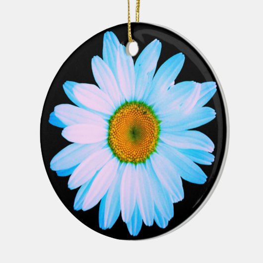 Daisy Blume mit White Petals Keramik Ornament (Links)