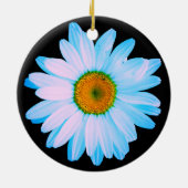 Daisy Blume mit White Petals Keramik Ornament (Hinten)