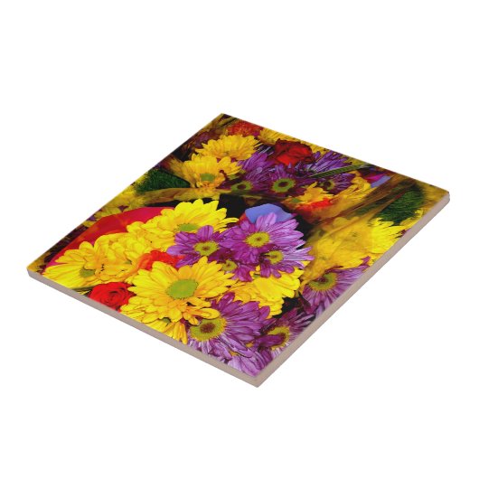 Daisy Blume Mix 8 Tile Fliese (Seite)