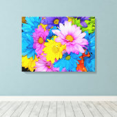 Daisy Blume Mix Leinwand (Insitu (Holzboden))