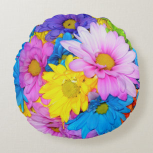 Daisy Blume Mix Pillow Rundes Kissen
