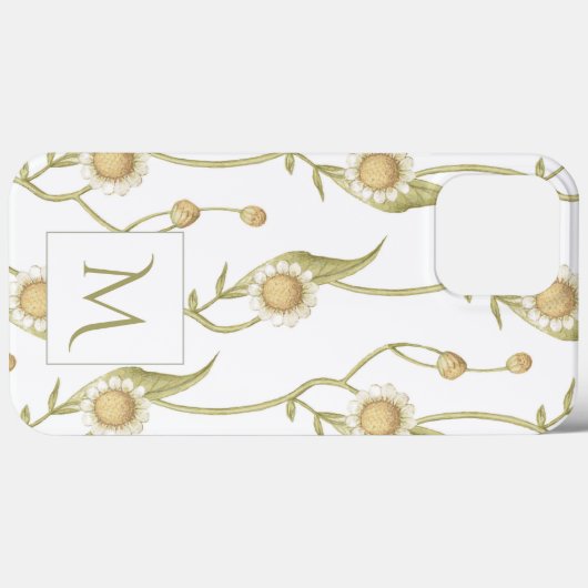 Daisy Blume Monogram Unique Case-Mate iPhone Case (Rückseite (Horizontal))