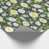 Daisy-Blume-Muster Geschenkpapier (Ecke)