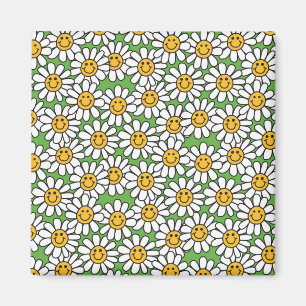 Daisy-Blume-Muster Magnet
