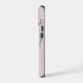 Daisy Blume Nahtloses Muster iPhone 15 Hülle (Linke Seite)