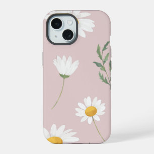 Daisy Blume Nahtloses Muster iPhone 15 Hülle