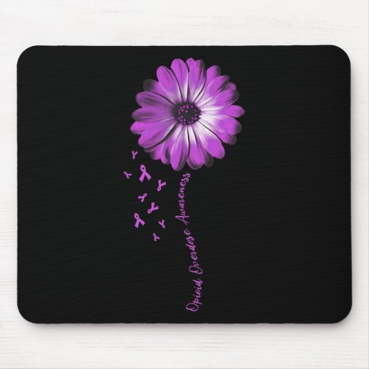Daisy Blume Opioide Überdosierung Sensibilisierung Mousepad (Vorne)