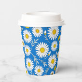 Daisy-Blume Pappbecher (Rückseite)