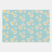 Daisy Blume Pattern Geschenkpapier Set (Vorderseite 2)