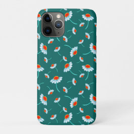Daisy Blume Pattern - Jade Green Case-Mate iPhone Hülle