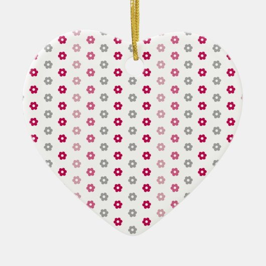 Daisy Blume Pattern Keramikornament (Vorne)