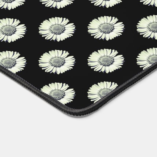 Daisy Blume Pattern Niedlich Girly Trendy White Bl Schreibtischunterlage (Ecke)