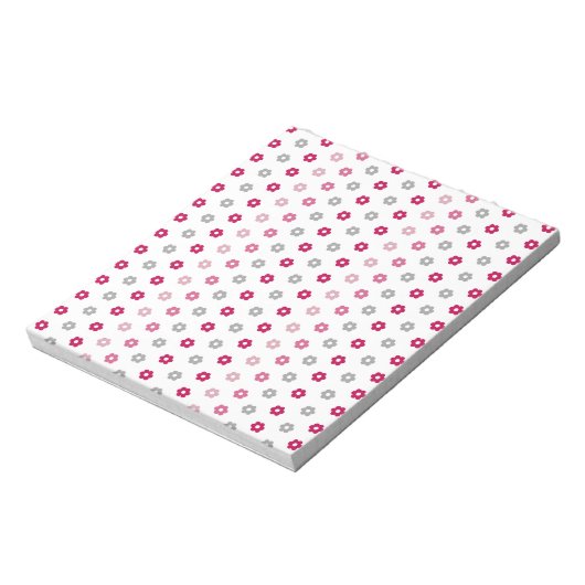 Daisy Blume Pattern Notizblock (Rotiert)