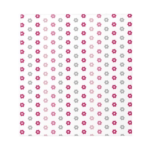 Daisy Blume Pattern Notizblock (Vorderseite)