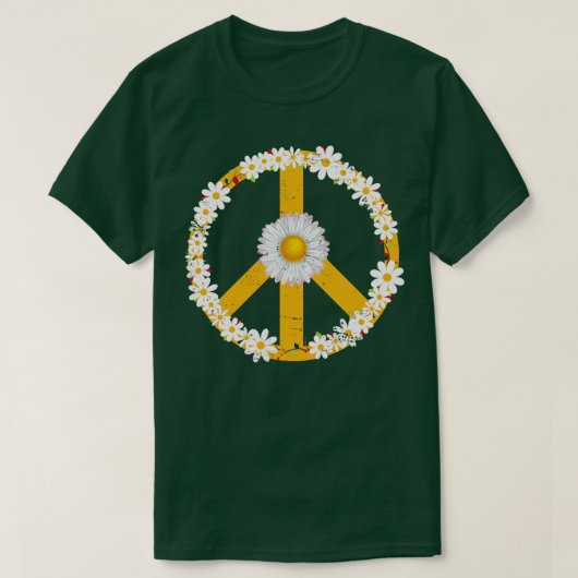 Daisy Blume Peace Sign T-Shirt (Design vorne)