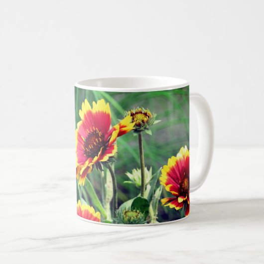Daisy Blume Personalisiert Kaffeetasse (VorderseiteRechts)