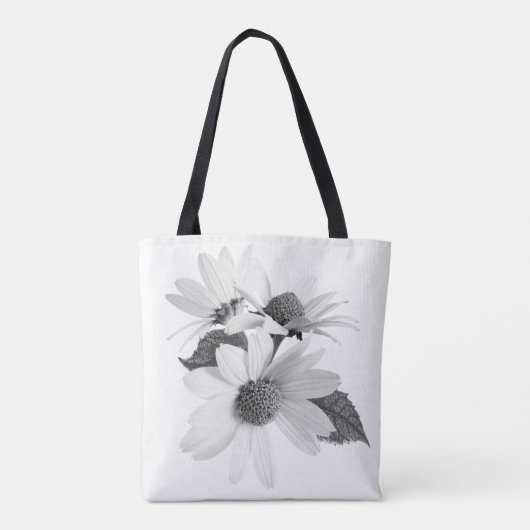 Daisy Blume Personalisiert wiederverwendbare Totbe Tasche (Rückseite)