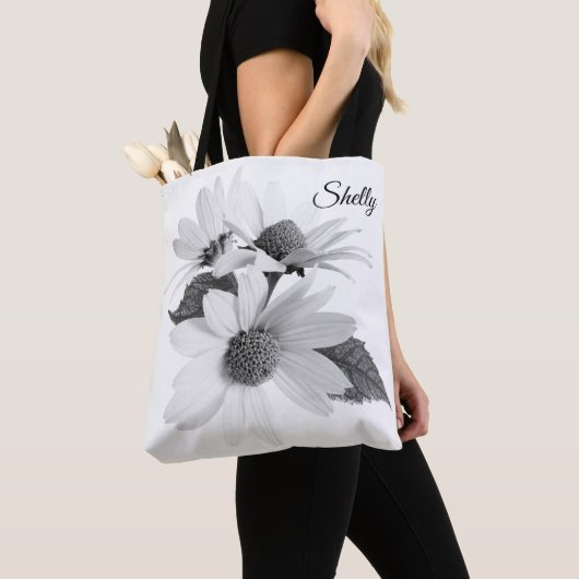 Daisy Blume Personalisiert wiederverwendbare Totbe Tasche (Von Nahem)