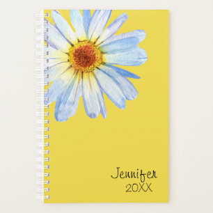 Daisy Blume Personalisiert Yellow Trendy Custom Planer