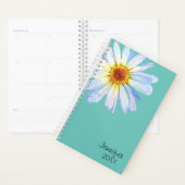 Daisy Blume Personalisiert Yellow Trendy Custom Planer (Anzeige)