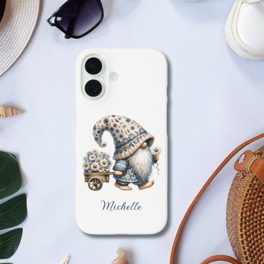 Daisy Blume Personalisiertes Monogramm Case-Mate iPhone Hülle