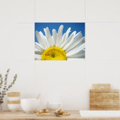 Daisy Blume Poster Blue Sky Floral Holidays (Küche)