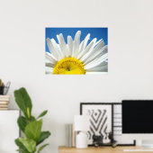 Daisy Blume Poster Blue Sky Floral Holidays (Heimbüro)