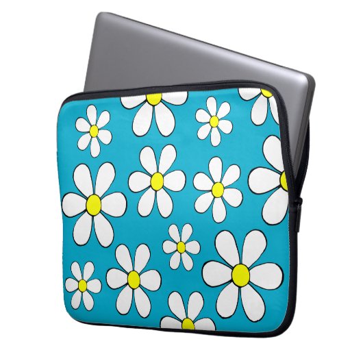 Daisy Blume Power Laptop Sleeve (Vorderseite Links)