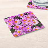 DAISY BLUME RECHTECKIGER PAPPUNTERSETZER (angewinkelt)