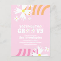 Daisy Blume Retro Way Two Groovy Geburtstag