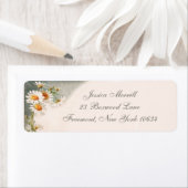 Daisy Blume Rücksendeadressen-Aufklebers (Insitu)