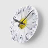 Daisy Blume Runde Acrylmauer Wanduhr (Winkel)