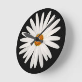 Daisy Blume Runde Wanduhr (Winkel)