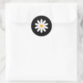 DAISY BLUME RUNDER AUFKLEBER (Tasche)