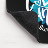 Daisy Blume Seid Kind Suizidprävention Bewusstsein Mousepad (Ecke)