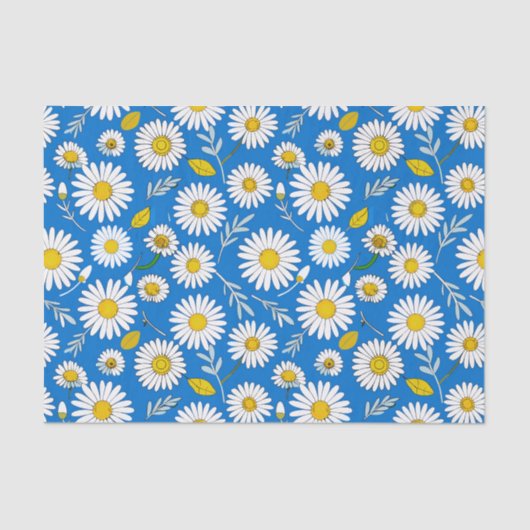 Daisy-Blume Seidenpapier (Vorderseite)
