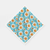 Daisy-Blume Serviette (Ecke)