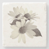 Daisy Blume Stone Untersetzer (Vorderseite)