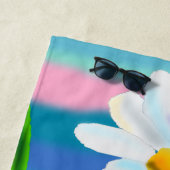 Daisy Blume Strandtuch (Beispiel)