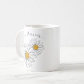 Daisy Blume Tasse (Vorderseite Links)