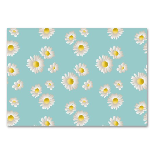 Daisy Blume Tischnummer (Vorderseite)