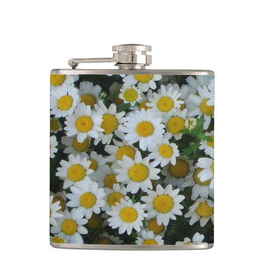 Daisy Blume Trinkflasche Flachmann (Vorderseite)