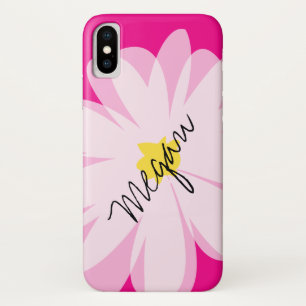 Daisy Blume Vektor Art angepasste iPhone X Fall Case-Mate iPhone Hülle