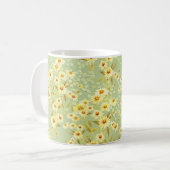 Daisy Blume: Wasserfarbenfroh, nahtlos. Kaffeetasse (Vorderseite Links)