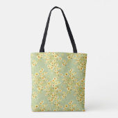 Daisy Blume: Wasserfarbenfroh, nahtlos. Tasche (Rückseite)